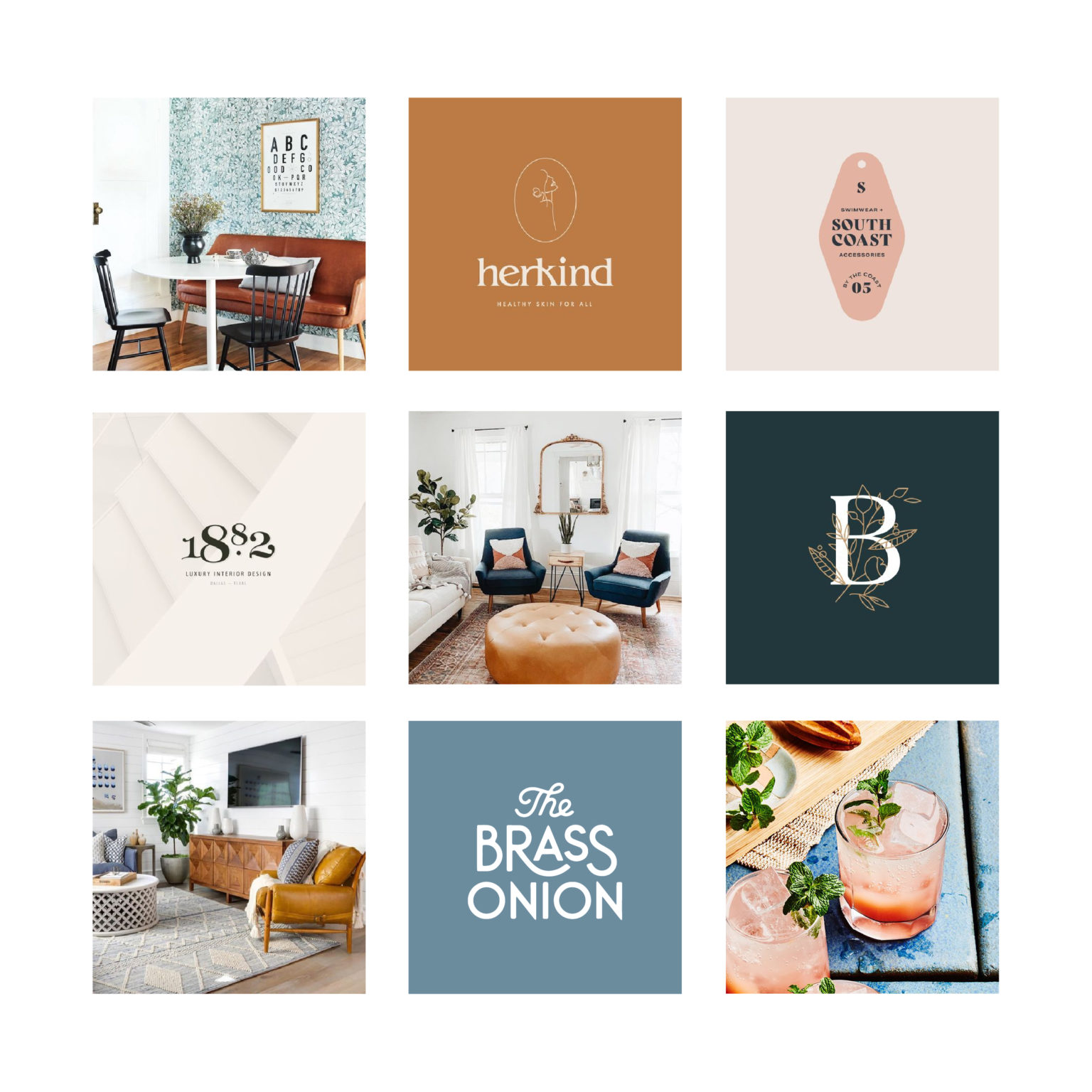 Brand Design for Bungalow 214 | laura-anne-creative.com